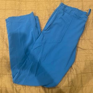 GREY’S ANATOMY BY BARCO SIGNATURE LADIES ROYAL BLUE SCRUB PANTS SIZE LARGE